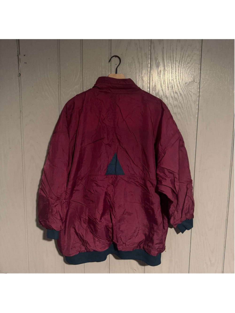Vintage 1990s Current Seen Reversible Coat — Colorblock - Picture 4 of 4